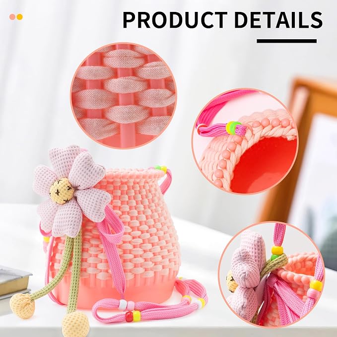 AOUXSEEM 2 Sets Plastic Basket Weaving Kit - Image 5