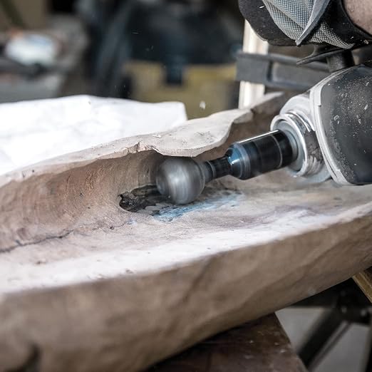 ARBORTECH Ball Gouge | Ø 30 mm Spherical Shaped Wood Gouge Power Carving - Image 5