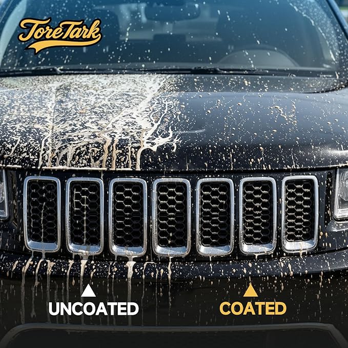 Real Ceramic Coating for Cars Polish (3.38 Fl Oz), Unmatched Shine Nano Car Wax Coating Spray, No Pungent Smell, Quick Detailer Spray Wax, Lasts 50+ Washes Car Paint Sealant with Microfiber Towel