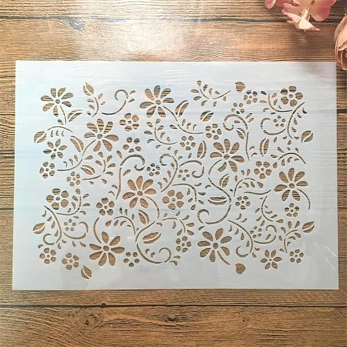 TIAMECH A4 Reusable Grass Stencil by TIAMECH