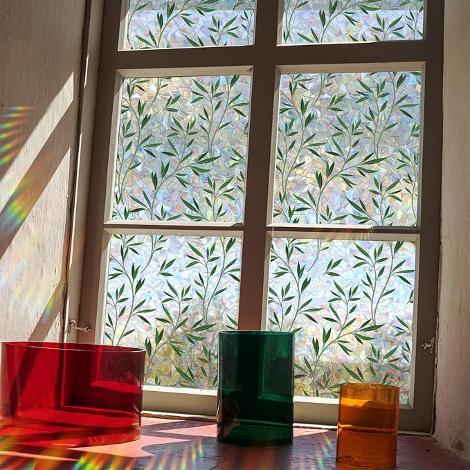 Rainbow Window Privacy Film, Decorative Window Film - Image 2