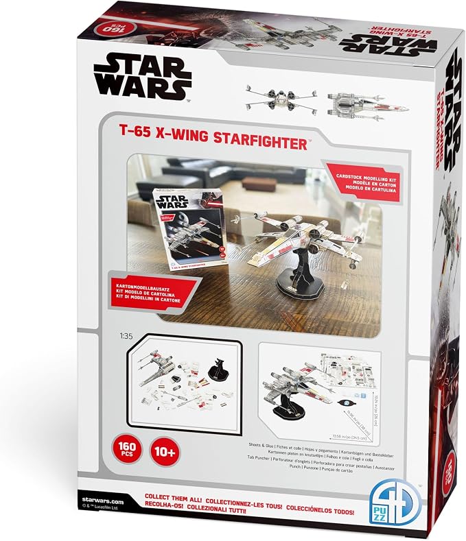 4D Cityscape Star Wars 3D Paper Model Kits - Image 6