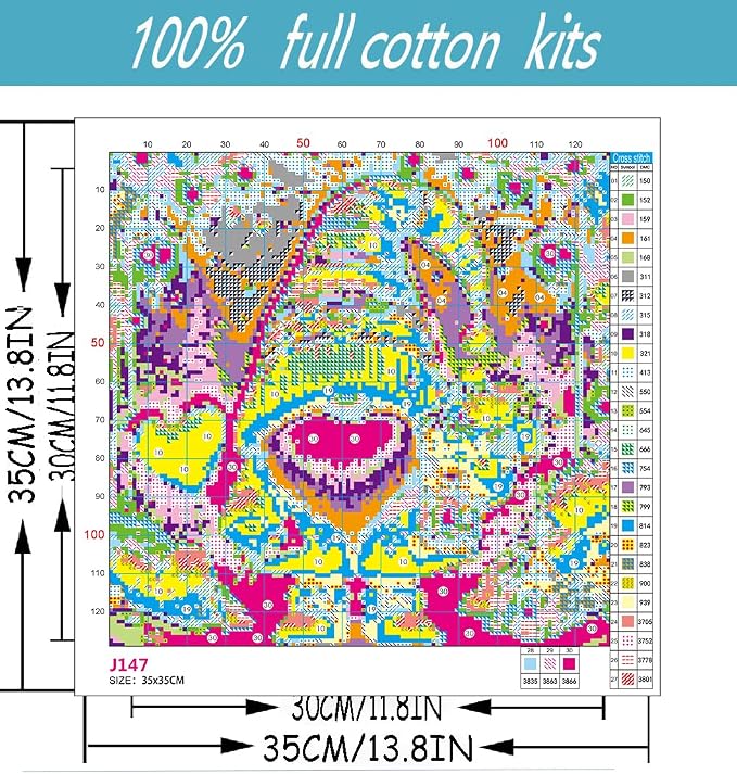 Valentine's Day Stamped Cross Stitch Kits - Image 2