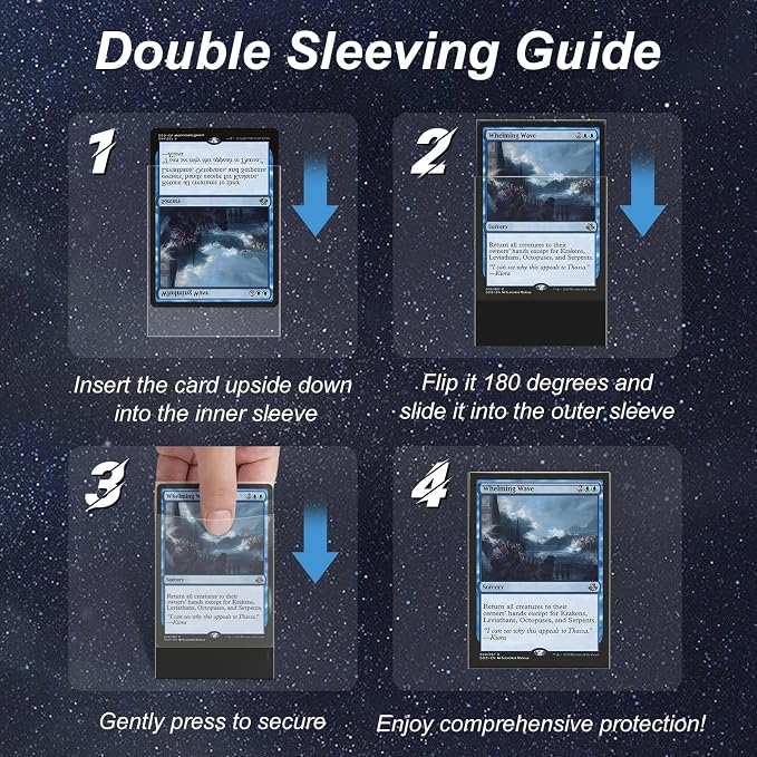 10000 Pack Card Sleeves, Perfect Fit Inner Sleeves Ideal - Image 5