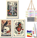 Mandun 3 Pack Tarot Paint by Numbers Kit by MANDUN