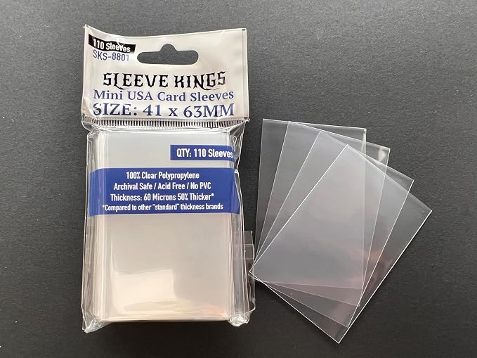 Sleeve Kings Mini USA Card Sleeves 41 X 63 mm - Image 4
