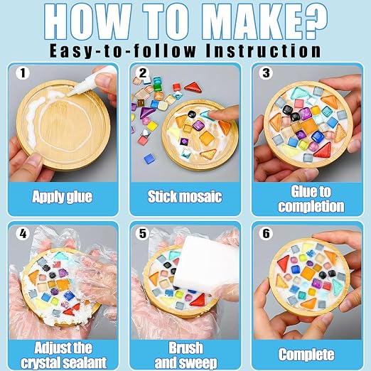 Mosaic Crystal Grout, Mosaics Tile Tools, Mosaic Tile Accessories – Essential - Image 4