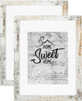 Califortree Rustic White 11x14 Picture Frame by Califortree