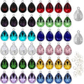 Glass Rhinestone Charms by VTOS