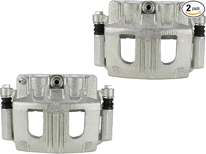 SCITOO 18B4790 18B4791 Disc Brake Calipers Assembly with Bracket Fit For Ford For Excursion 2000-2005,For Ford For F-250 Super Duty 1999-2004,For Ford For F-350 Super Duty 1999-2004