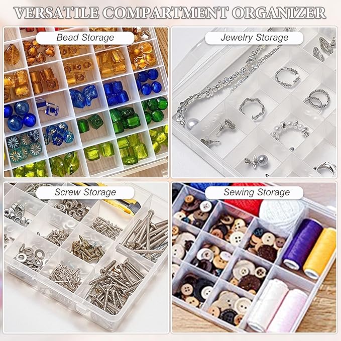 SUTOKAKA 15 Grids Plastic Organizer Storage Box - Image 5
