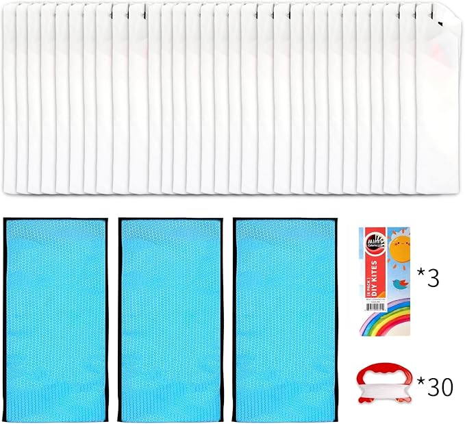 DIY Kites for Kids Kite Making Kit Bulk, Decorating Coloring Kite Party Pack - Image 2