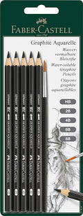 Faber-Castell Graphite Aquarelle 5 Grades Pencils by Faber-Castell
