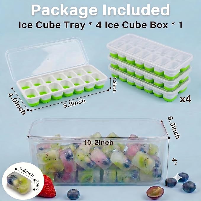 Ice Cube Trays for Freezer - Image 5