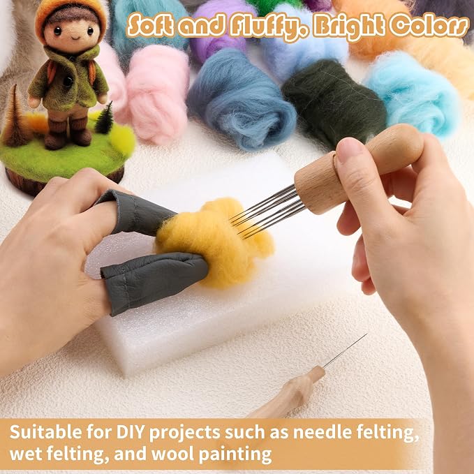 DF DUALFERV Needle Felting Kit - Image 4