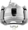 SCITOO 19B6041 Front Left Disc Brake Caliper w/Bracket Fit For Lexus For GS300 2006,For Lexus For IS250 2009-2015, Single Piston