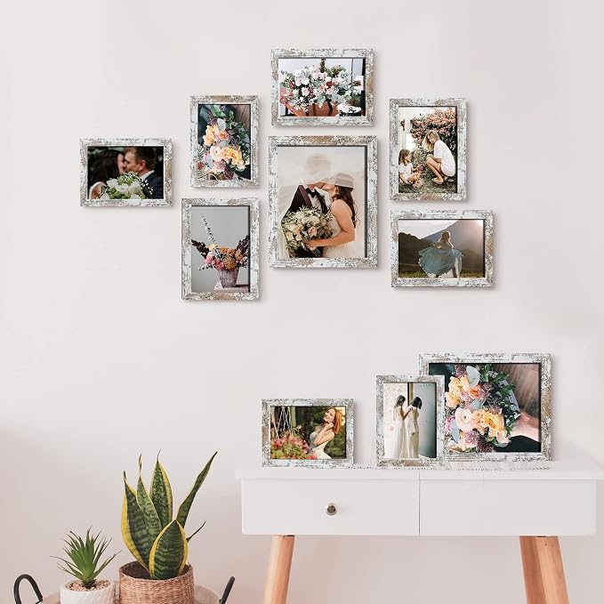 LUCKYLIFE Picture Frame Set 10-Pack, Gallery Wall Frame Collage - Image 3
