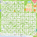 72 Pcs Animals Stencils for Painting Set, Reusable Tiger Dino Lion Deer Cute by atydkug