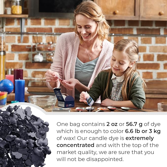 Black Candle Dye 2oz for Soy Candle Making – Highly Concentrated Candle Wax - Image 4