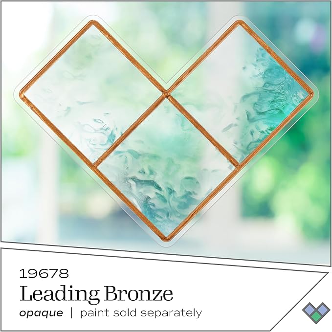 Gallery Glass Bronze Liquid Leading Perfect - Image 2