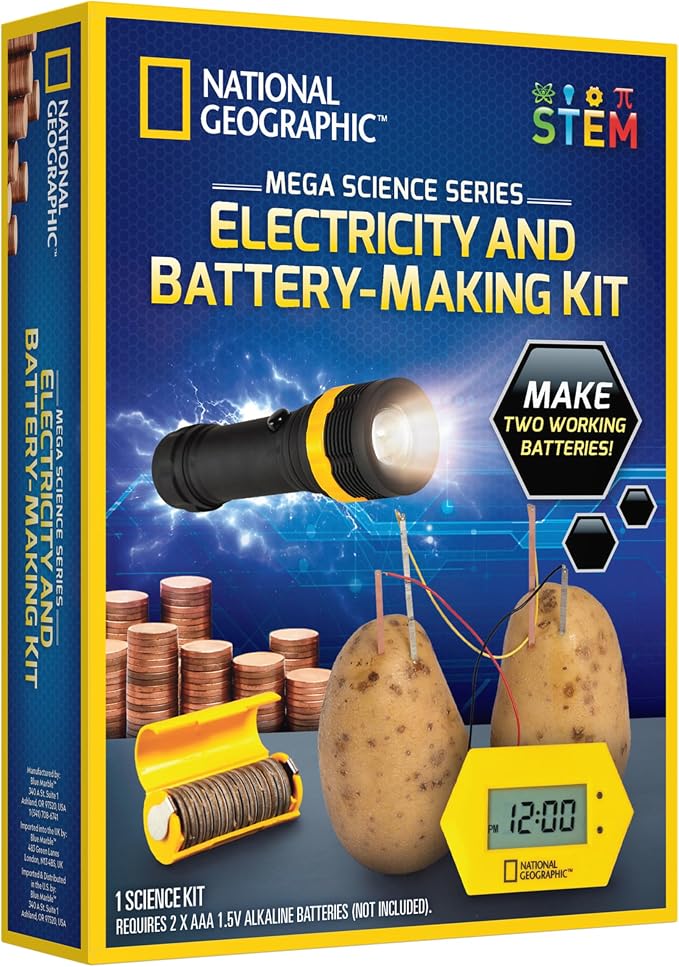 National Geographic Battery Making Kit by BlueMarbleToys