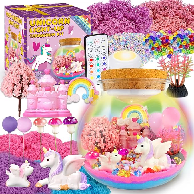 7july Unicorn Terrarium Crafts Kit by 7july