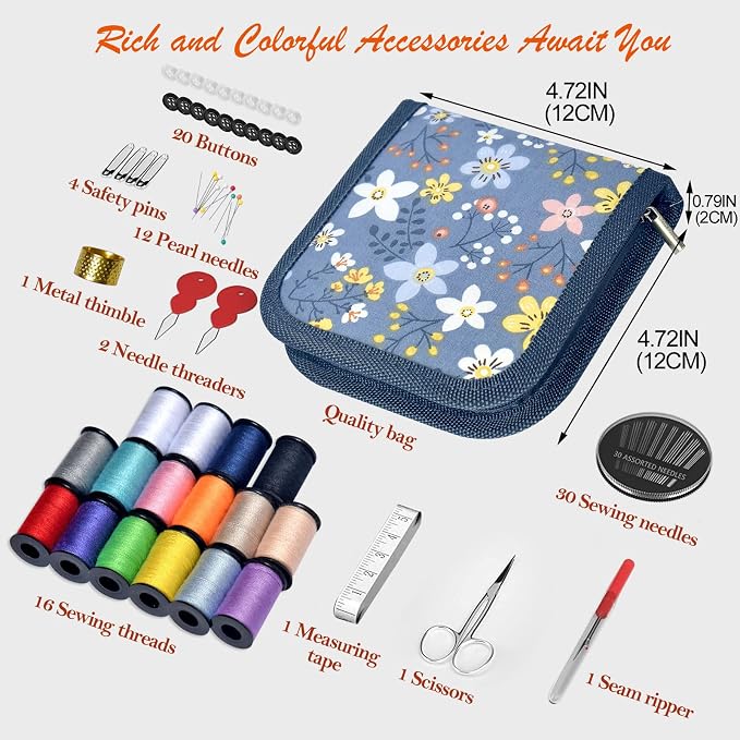 Sewing Kit Gifts for Grandma, Sewing Supplies Accessories - Image 3