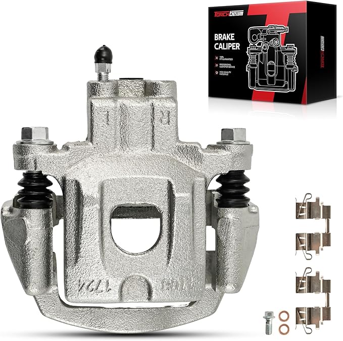 Torchbeam Rear Brake Caliper Left for Lexus RX350 2007-2009, Lexus RX330 2004-2006, Lexus RX400h 2006-2008, Toyota Highlander 2006-2007, Rear Left Caliper Replace # 19B2783