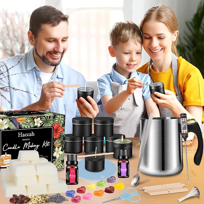 Complete Candle Making Kit, Candle Making Supplies, DIY Arts&Crafts Kits Gift - Image 2