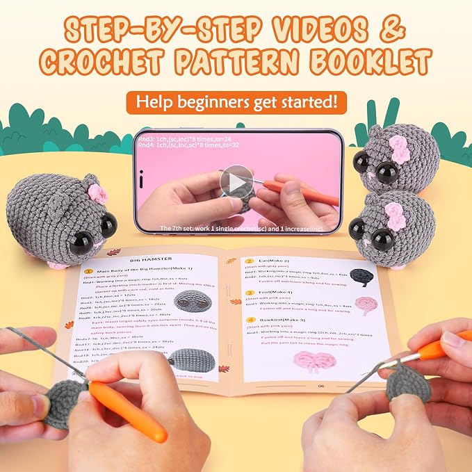Crochetta Beginner Crochet Kit - Image 2