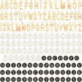SANNIX 156Pcs/6 Sets A-Z Letter Charms, Initial Alphabet Metal Charms by SANNIX