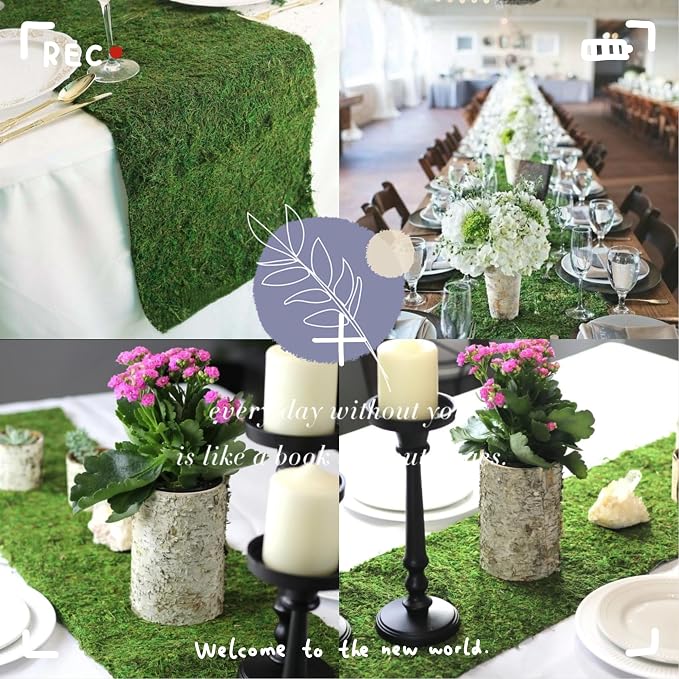 Roll of Green Moss for Fairy Gardens Wedding Other Arts and Crafts) - Image 5