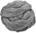 uxcell Needle Felting Wool, 3.5 Oz Nature Fibre Wool Yarn Roving by uxcell