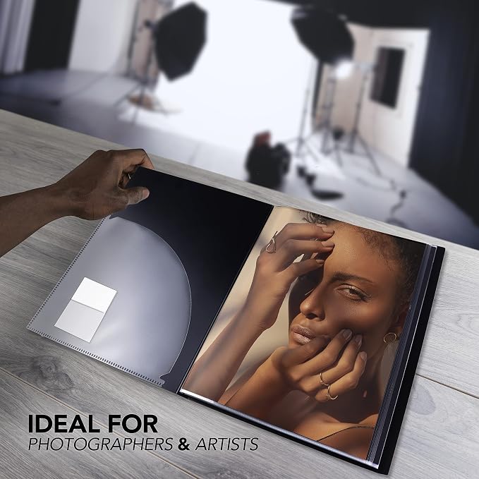 ITOYA Original Art ProFolio 18x24 Black Photo Album Book - Image 5