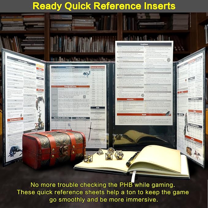 Haxtec DND DM Screen, Master Screen - Image 3