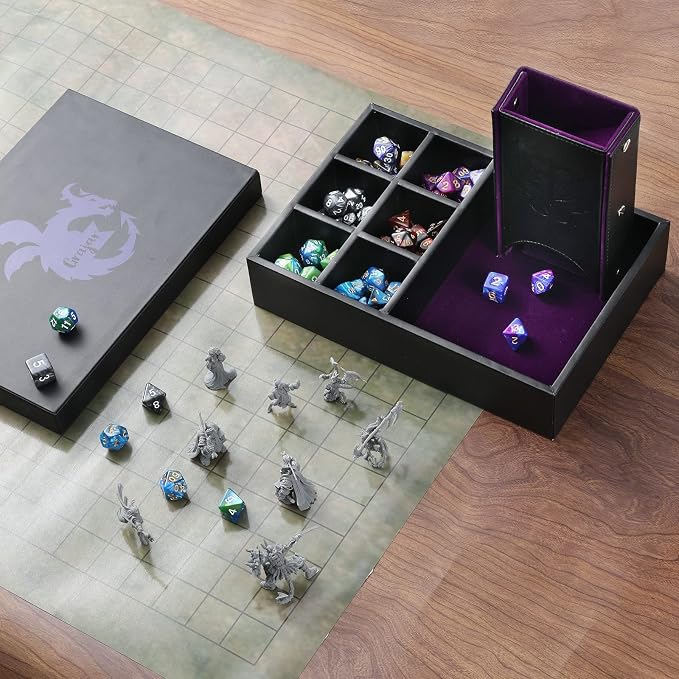 Grajar DND Dice Tray and Dice Tower - Image 7