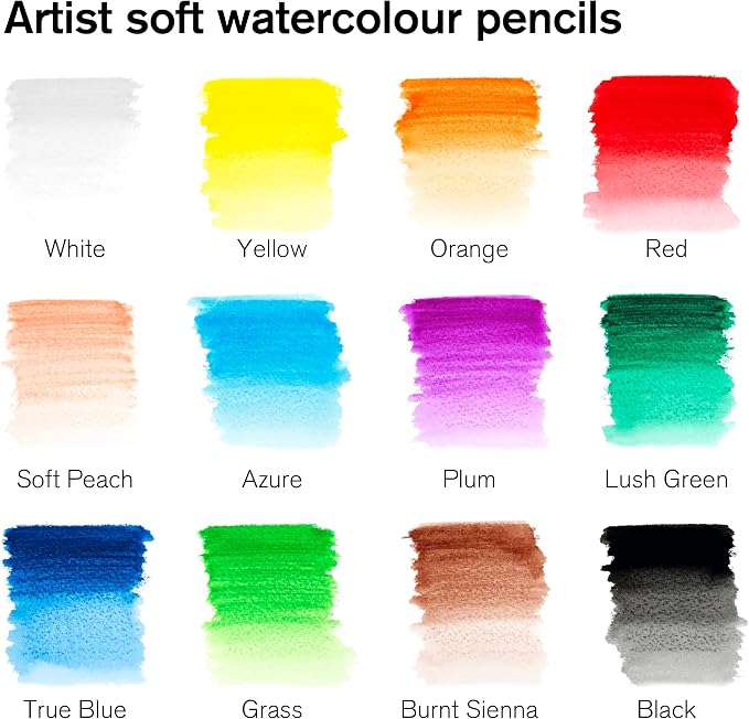 Winsor & Newton Studio Collection Artist Pencils, Watercolor Pencils - Image 3