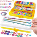 TingingYuli Friendship Bracelet Making Kit, 3-Layer Storage Box, Gift 6-12 | by Tingingyuli