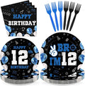 96Pcs 12th Birthday Decorations by Greencian