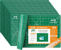ArtAt Self Healing Cutting Mat:【10 Pack Cutting Mat 12″x 18″】 Green Double by ArtAt