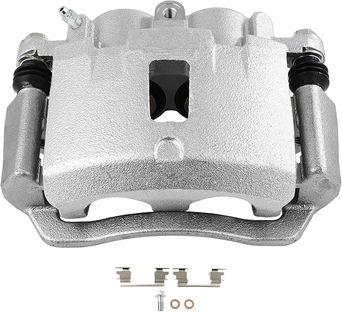 SCITOO 18B4935 Rear Right Disc Brake Caliper w/Bracket Fit For Chev For Express 2500 2003-2020,For GMC For Savana 2500 2003-2020,For GMC For Savana 3500 2003-2020, Double Pistons