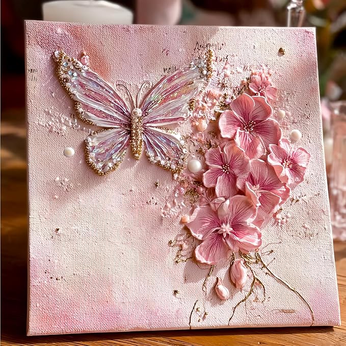 AUREUO Pink Acrylic Paint Set - Image 5