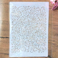 TIAMECH A4 Reusable Daisy Stencil by TIAMECH