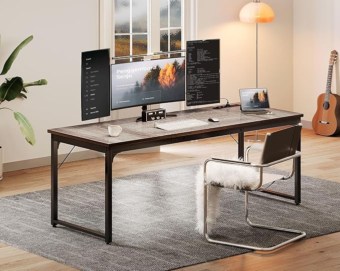 Coleshome 71 x 24 Inch Computer Desk - Image 7