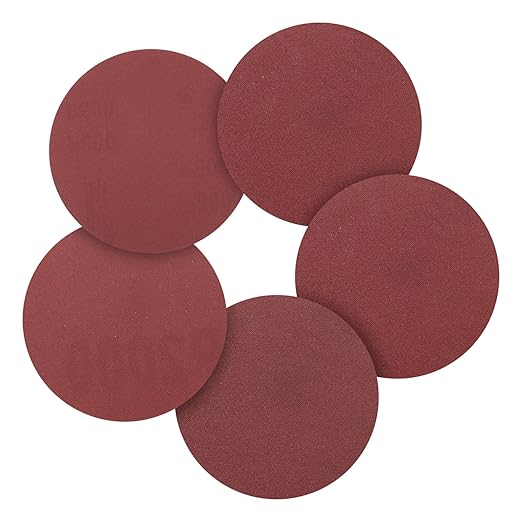 100 Pcs 2 Inch Sanding Disc 600/800/1000/1200/1500 Grit Round Hook and Loop Sandpaper for Random Orbital Sander Automotive Car