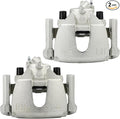 cciyu Front Left & Right Brake Calipers Assembly w/Bracket 19B2942E 19B2943E 2008-2013 For Mazda For 3,2010-2013 For Mazda For 3 Sport,2008-2010 2012-2015 For Mazda For 5
