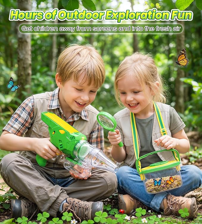 Bug Catcher for Kids, Bug Vacuum Catching Kit - Image 2