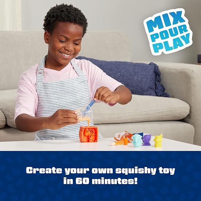 Elmer’s Squishies Kids’ Activity Kit, DIY Squishy Toy Kit Creates 2 Mystery - Image 2
