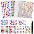4459 Pcs Gem Stickers Rhinestone Stickers Self-Adhesive Rhinestones Acrylic by Bringsparkletoeverydaylife
