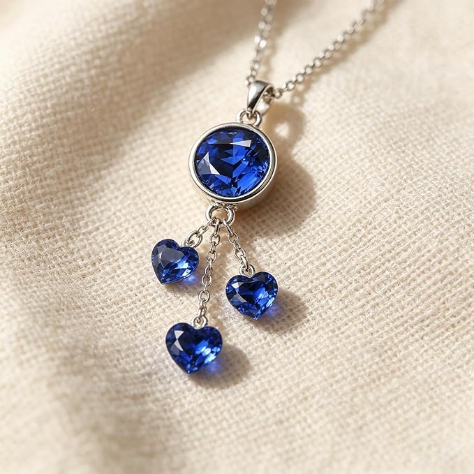 AierCrystal Royal Blue Deep Blue Sapphire Color Cubic Zirconia Loose Beads - Image 4